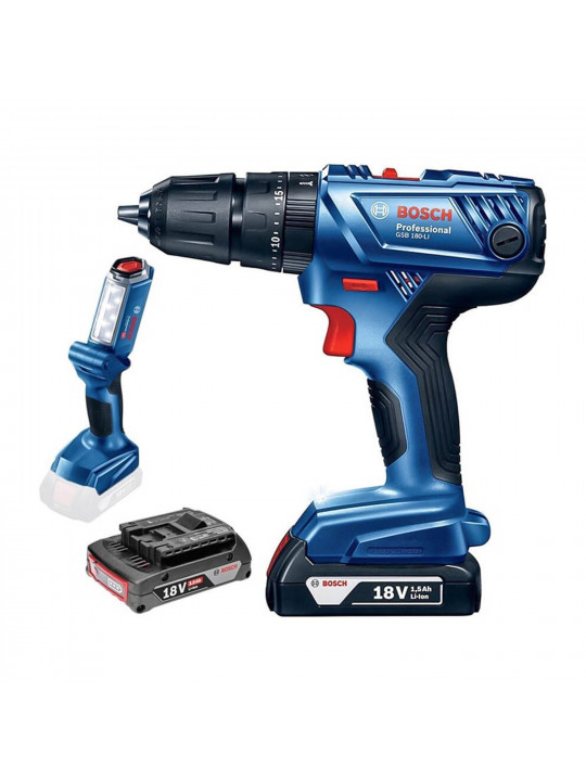 Էլ. պտուտակահան BOSCH GSB180LI-1.5 