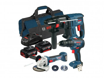 El. tools set BOSCH GSR180LI+GWS180LI+GBH180 