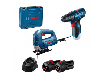 Նրբասղոց BOSCH GST8000E+GSR120-LI 