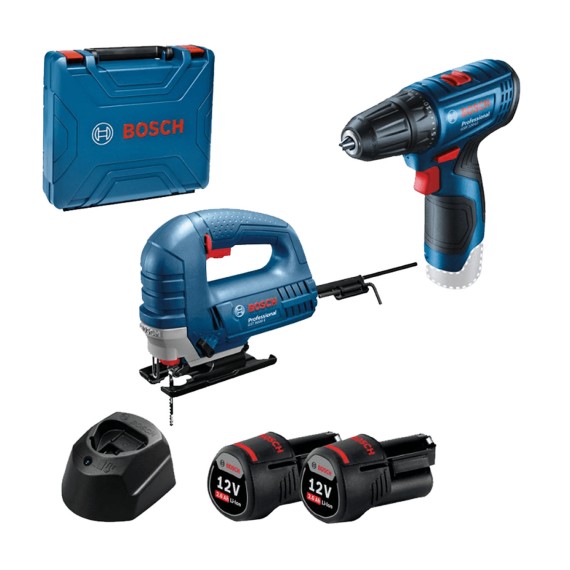 Նրբասղոց BOSCH GST8000E+GSR120-LI 