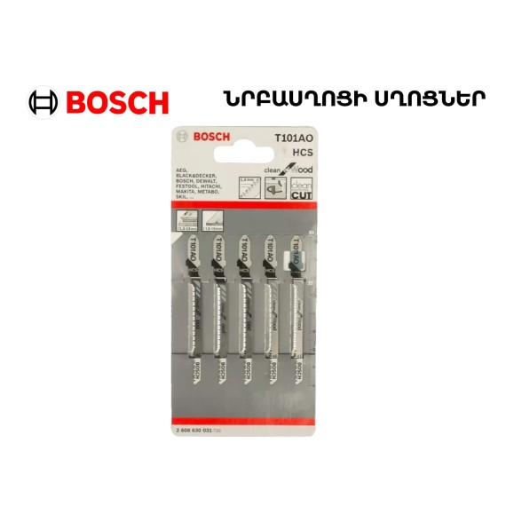 Лезвия пилы BOSCH T101AO HCS (006798)