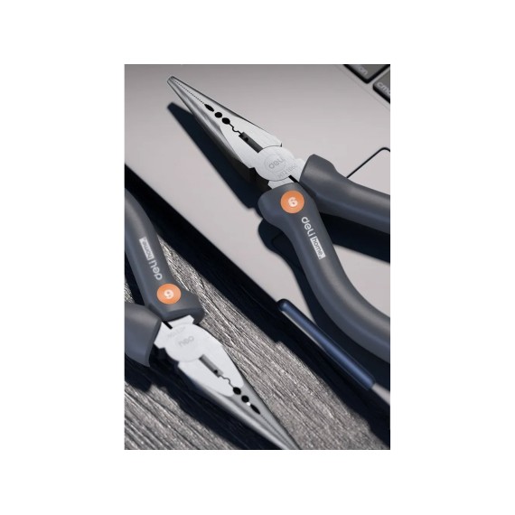 Flat-nose plier DELI HT2106C 