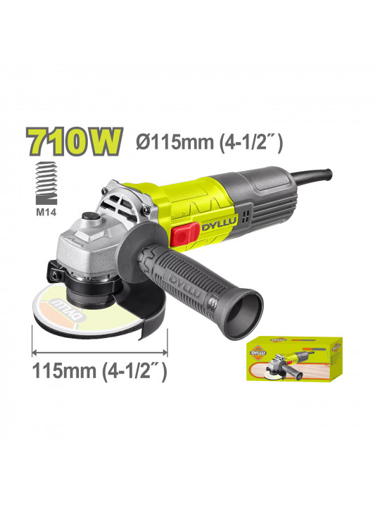 Angle grinder DYLLU DTAG15711 