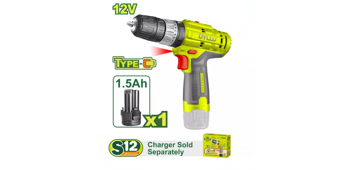 El. screwdriver DYLLU DTCDS540 