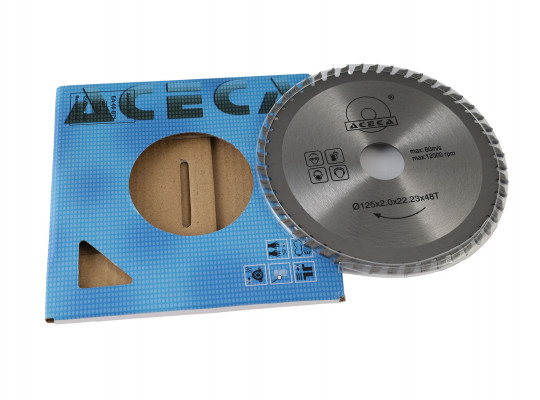 Cutting disk ACECA 125Х2.0X22.23X48T (EA-06-B71)