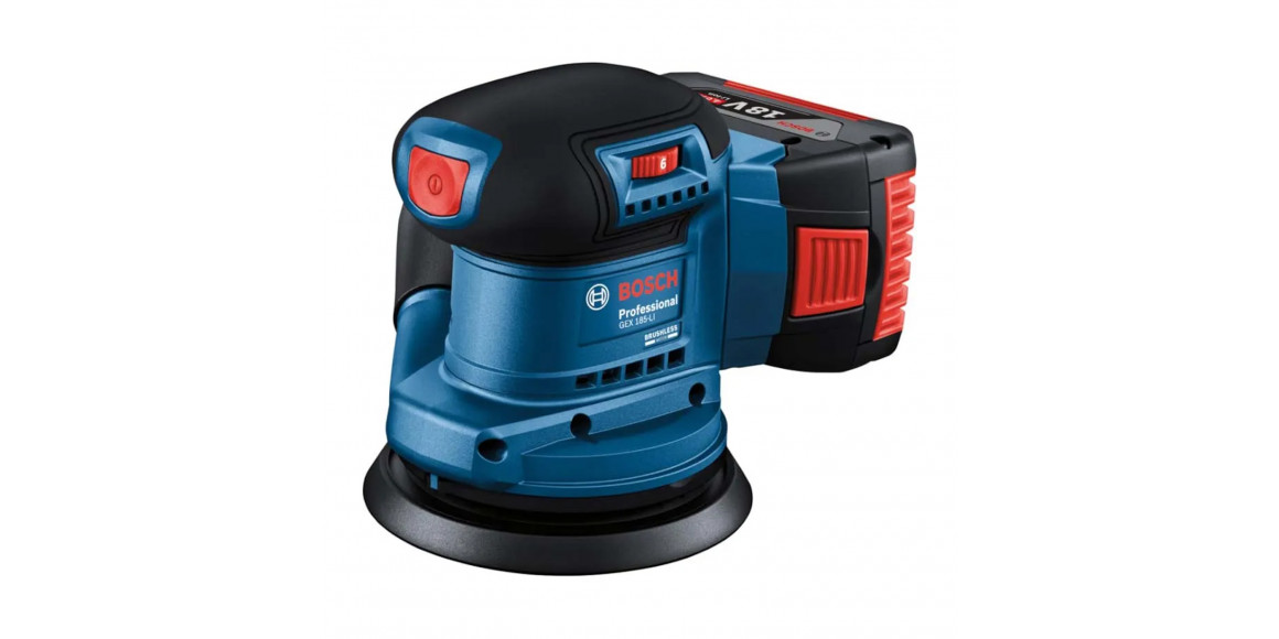 Grinding machine BOSCH GEX 185-LI 