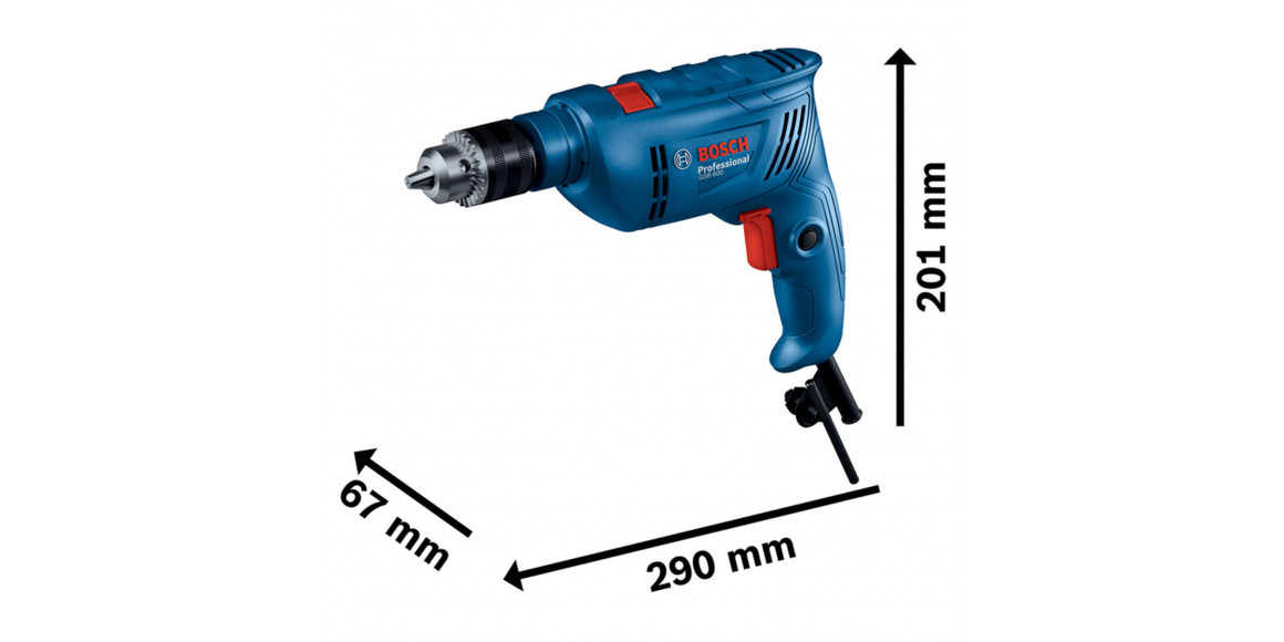 Գայլիկոնիչ BOSCH GSB 600+ 