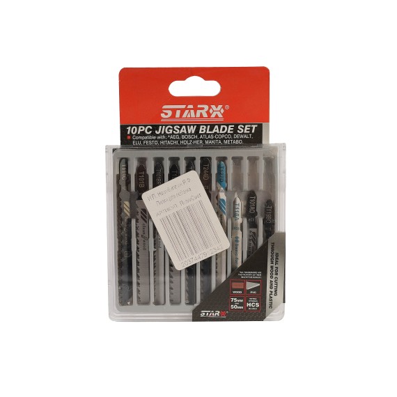 Лезвия пилы STAR X HCS SET 10 PCS (912342-385)