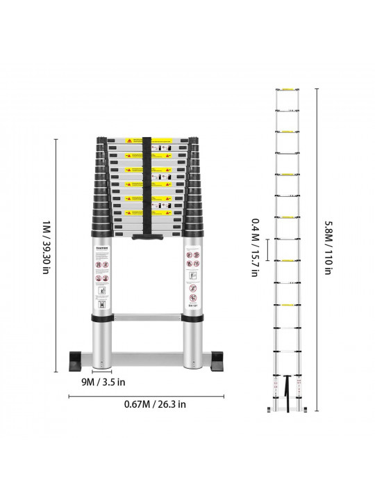 Stairs LADDER 5.8M 