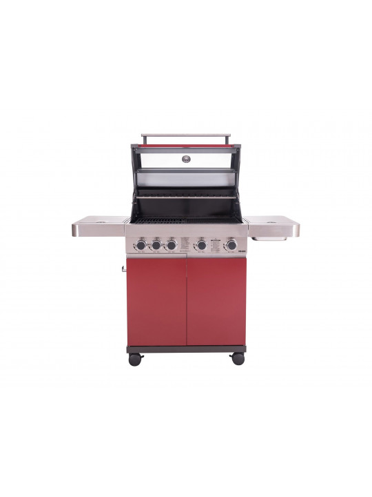 Gas grill MASPORT MB4000 RED (134265)