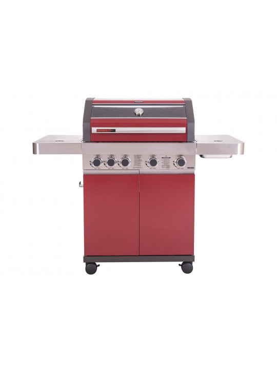 Gas grill MASPORT MB4000 RED (134265)