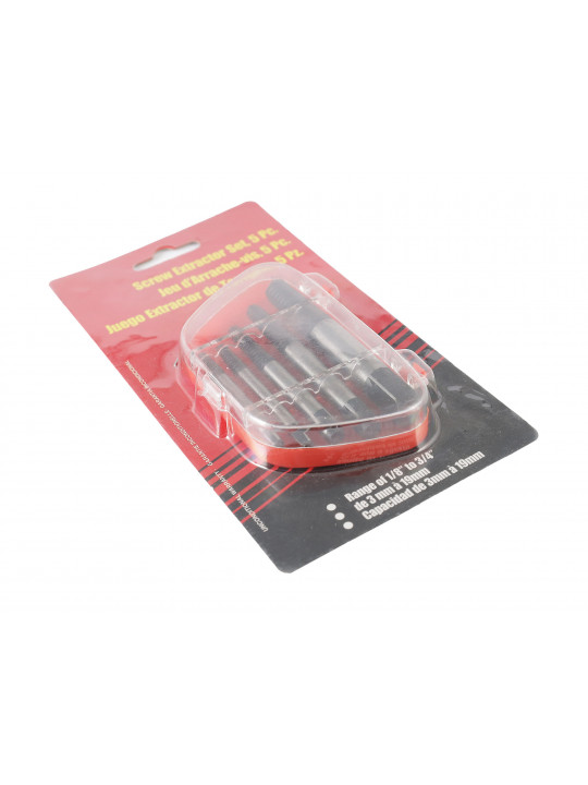 Գործիքների հավաքածու LELYAELECTRO SCREW EXTRACTOR SET 5 PCS (997761-402)