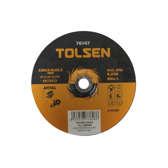 Отрезной диск TOLSEN 76147 