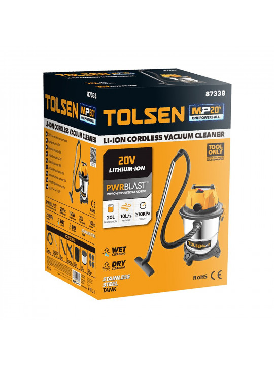 Пылесос проф. TOLSEN 87338 