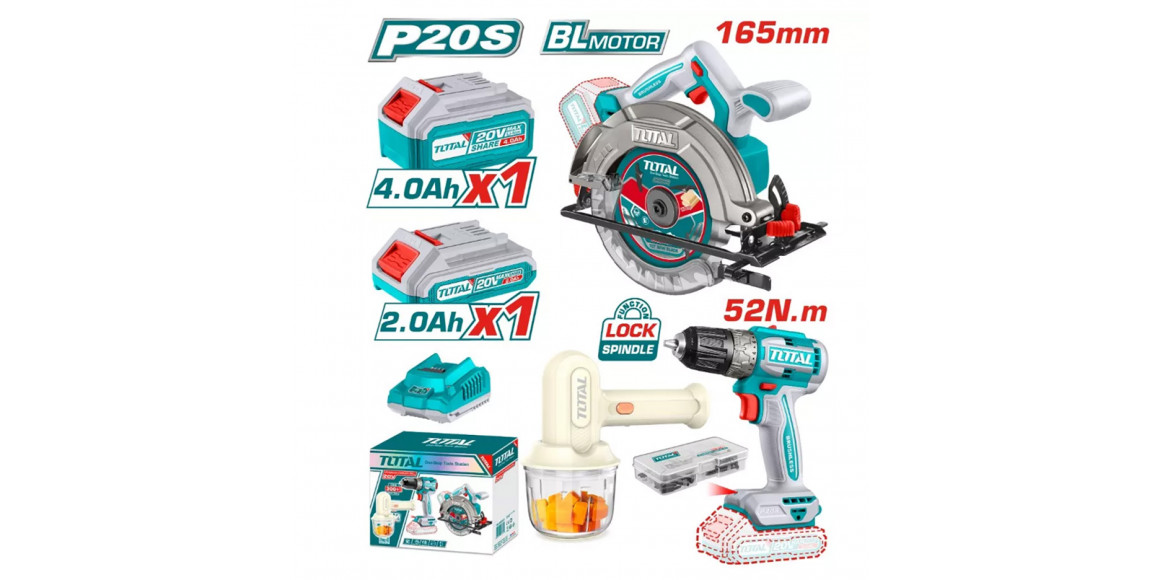 El. tools set TOTAL TOSLI240583 