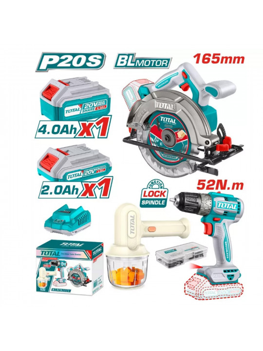 El. tools set TOTAL TOSLI240583 