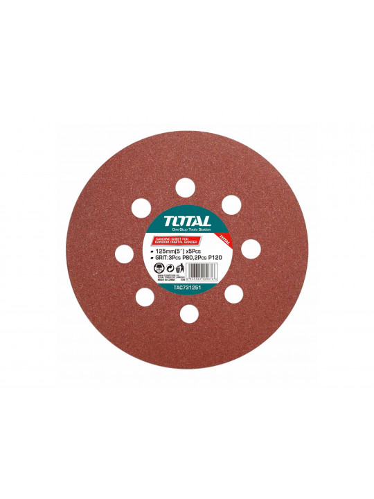 Шлифовальные лист TOTAL TAC731251 