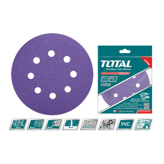 Шлифовальные лист TOTAL TAC73150102 