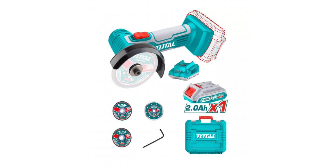 Angle grinder TOTAL TAGLI76012 