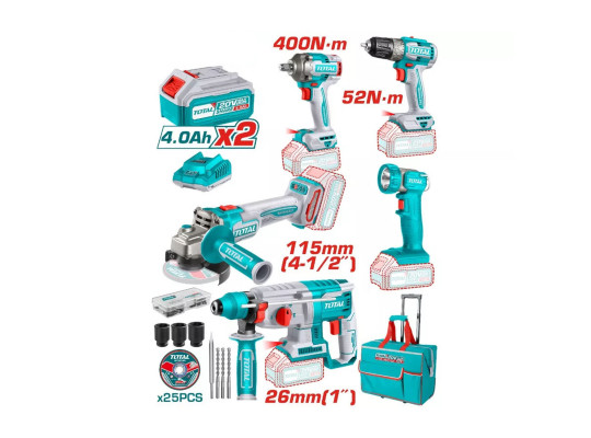 El. tools set TOTAL TCKLI2058 