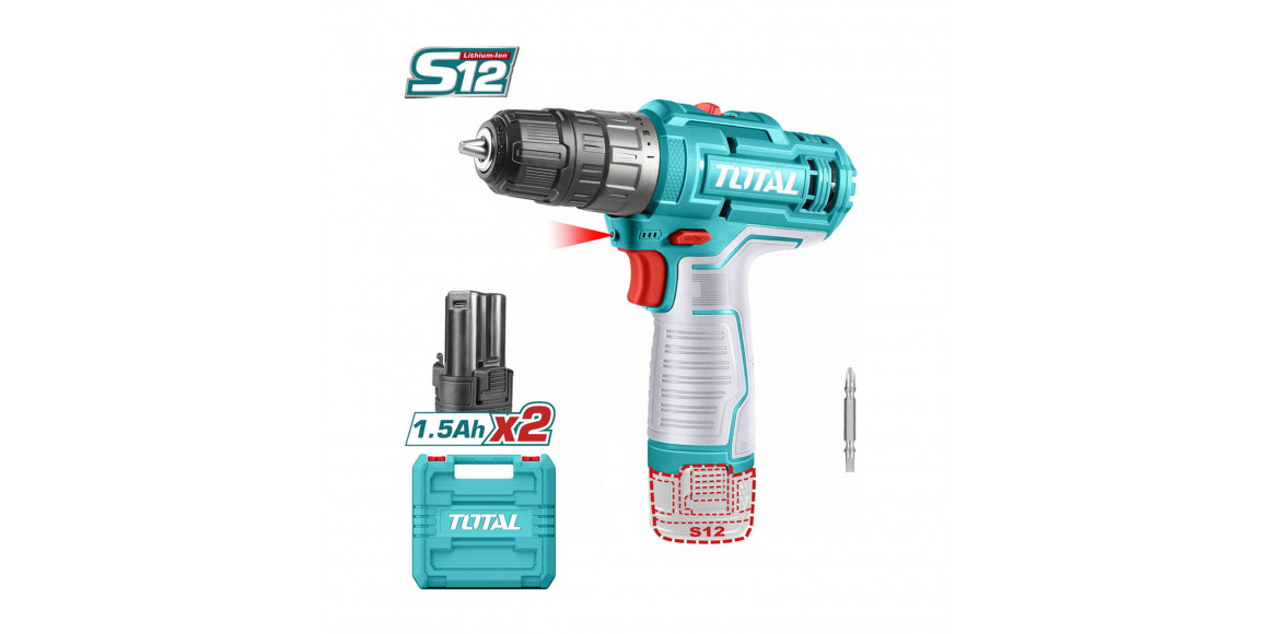 El. screwdriver TOTAL TIDLI12202 