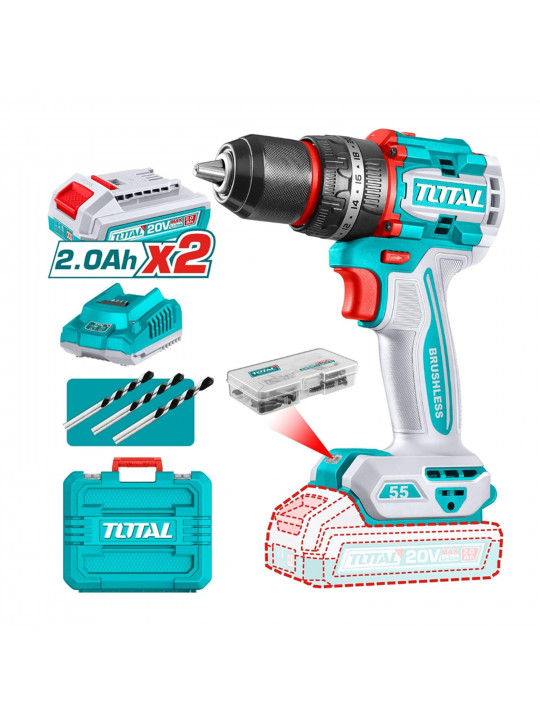 El. tools set TOTAL TIDLI20558 