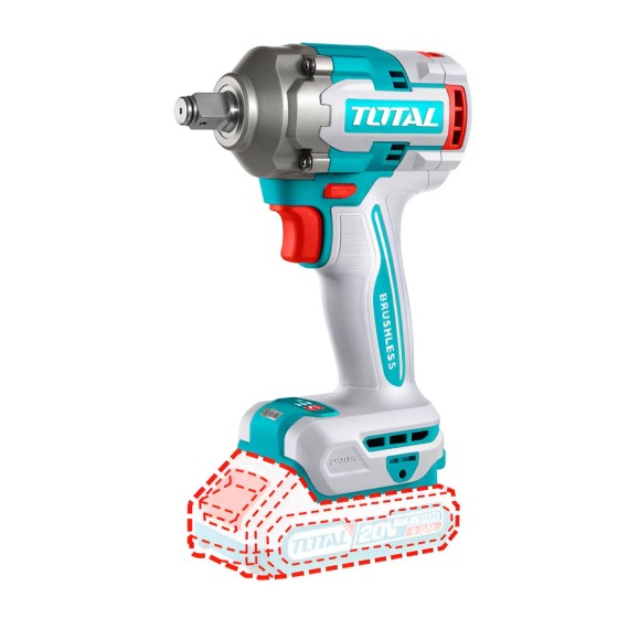 Impact wrenches TOTAL TIWLI2040 
