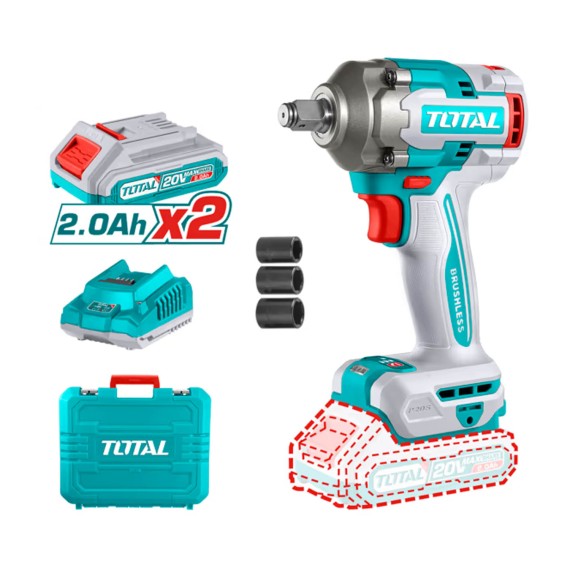 Impact wrenches TOTAL TIWLI2040 