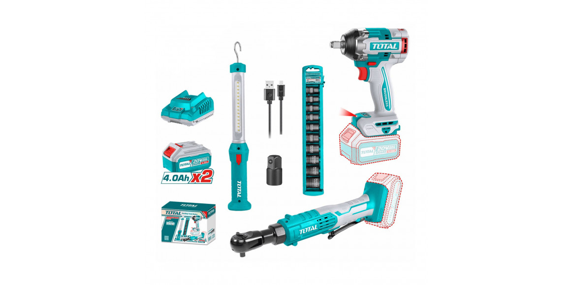 El. tools set TOTAL TOSLI240461 