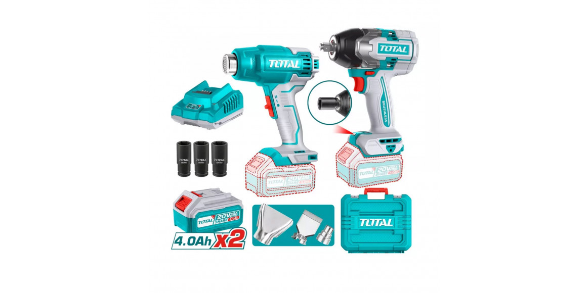 El. tools set TOTAL TOSLI240489 