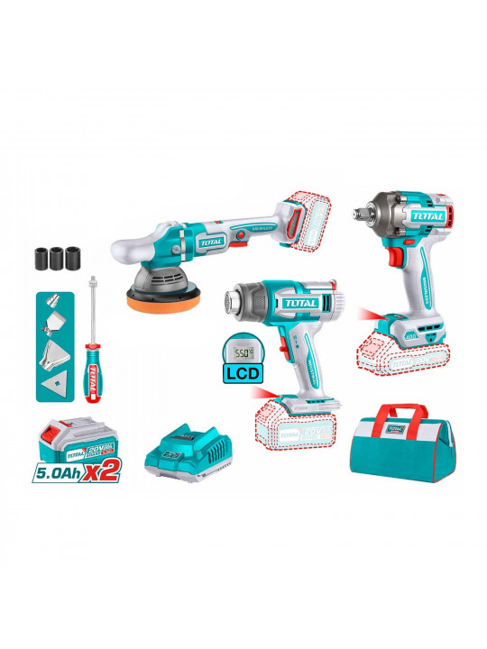 El. tools set TOTAL TOSLI240863 