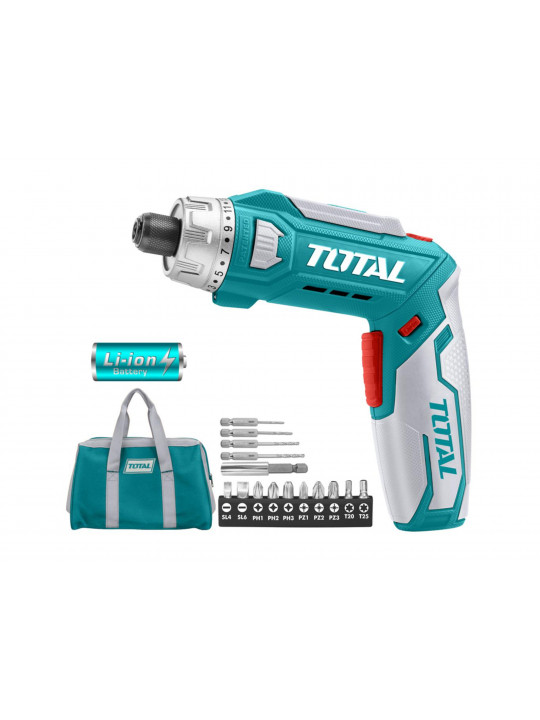 El. screwdriver TOTAL TSDLI0802 