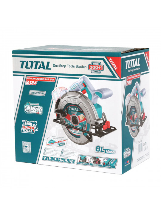 Дисковая пила TOTAL TSLI1851 