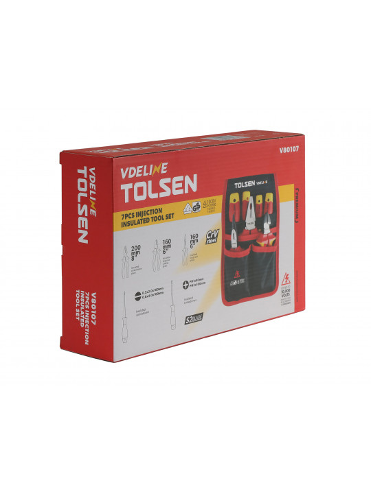 Գործիքների հավաքածու TOLSEN V80107 
