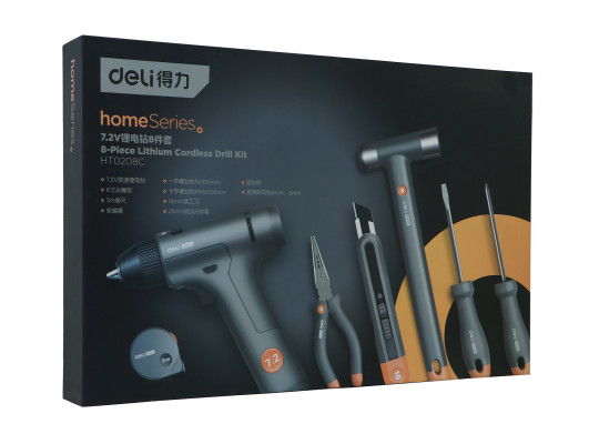 El. tools set DELI HT0208C 