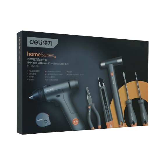 El. tools set DELI HT0208C 