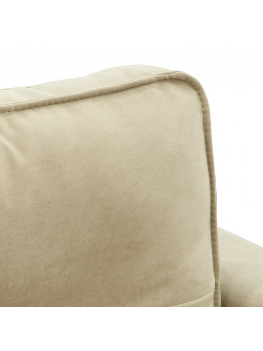 Բազկաթոռ HOBEL ARMANDO 1 STR CHROM 20SM/CREAM LEONARDO 3 (1) 
