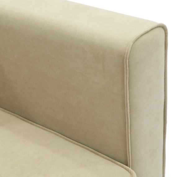 Armchair HOBEL ARMANDO 1 STR CHROM 20SM/CREAM LEONARDO 3 (1) 