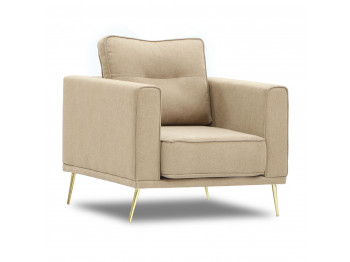 Armchair HOBEL ARMANDO 1 STR GOLD 20SM/BEIGE SCANDI 4 (1) 