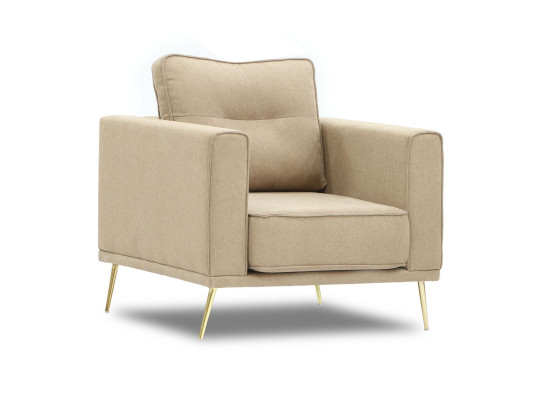 Armchair HOBEL ARMANDO 1 STR GOLD 20SM/BEIGE SCANDI 4 (1) 