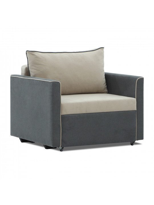 Armchair HOBEL SCALA GRAY SCANDI 22/LIGHT CAPPUCCINO VIVALDI 4 (3) 