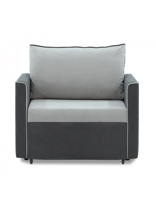 Armchair HOBEL SCALA LIGHT GREY VIVALDI 6/GREY SCANDI 22 (3) 