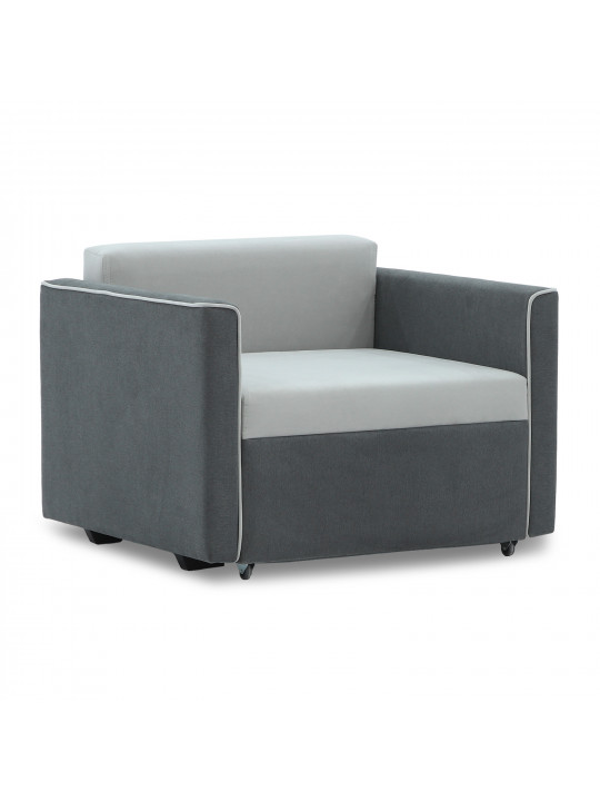 Armchair HOBEL SCALA LIGHT GREY VIVALDI 6/GREY SCANDI 22 (3) 