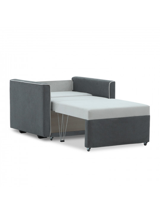 Кресло HOBEL SCALA LIGHT GREY VIVALDI 6/GREY SCANDI 22 (3) 