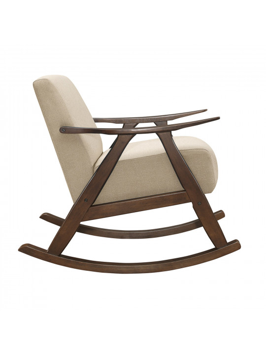 Բազկաթոռ HOMELEGANCE BASTION 1034BR-1 ROCKING CHAIR BEIGE (1) 