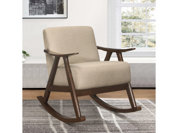 Кресло HOMELEGANCE BASTION 1034BR-1 ROCKING CHAIR BEIGE (1) 