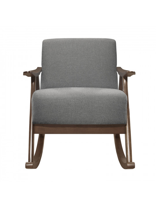Բազկաթոռ HOMELEGANCE BASTION 1034GY-1 ROCKING CHAIR GREY (1) 