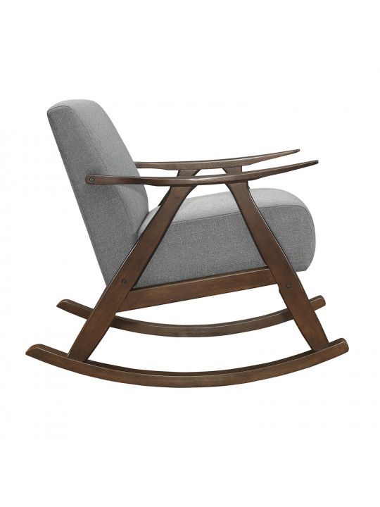 Բազկաթոռ HOMELEGANCE BASTION 1034GY-1 ROCKING CHAIR GREY (1) 
