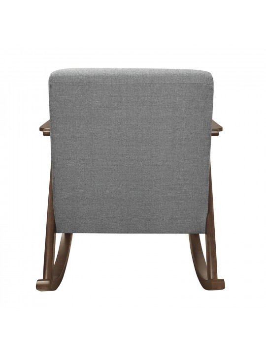 Բազկաթոռ HOMELEGANCE BASTION 1034GY-1 ROCKING CHAIR GREY (1) 