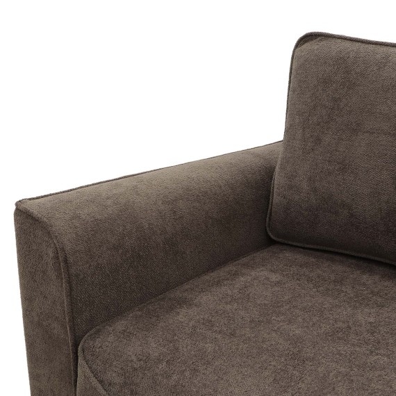 Кресло HOBEL BELONA 1  BROWN BELLA 6 / NIAGARA BEIGE (3) 